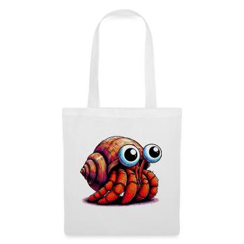 Hermit crab - Tote Bag - white - Front