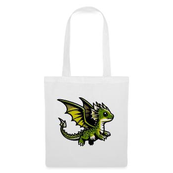 Dragon - Tote Bag - white - Front
