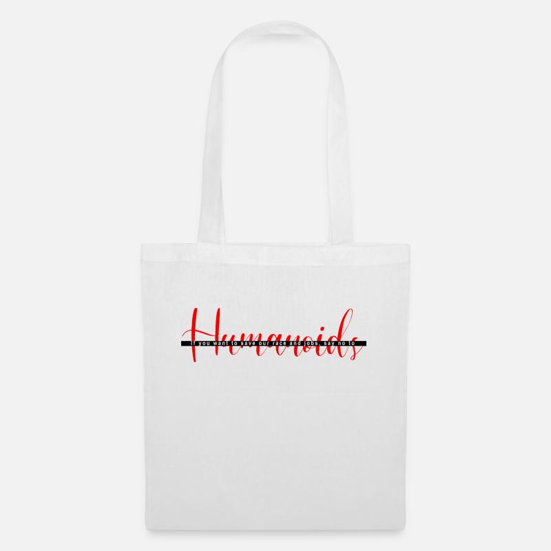 Humanoïde - Sac en tissu - blanc