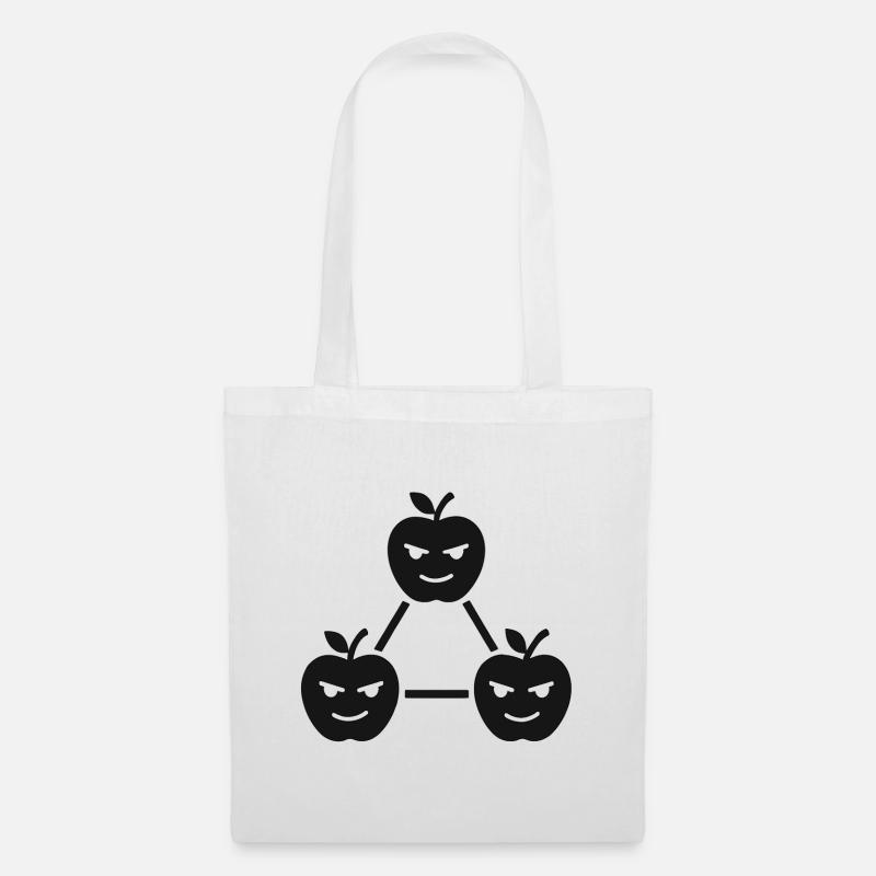 Apple conspiracy - Tote Bag - white