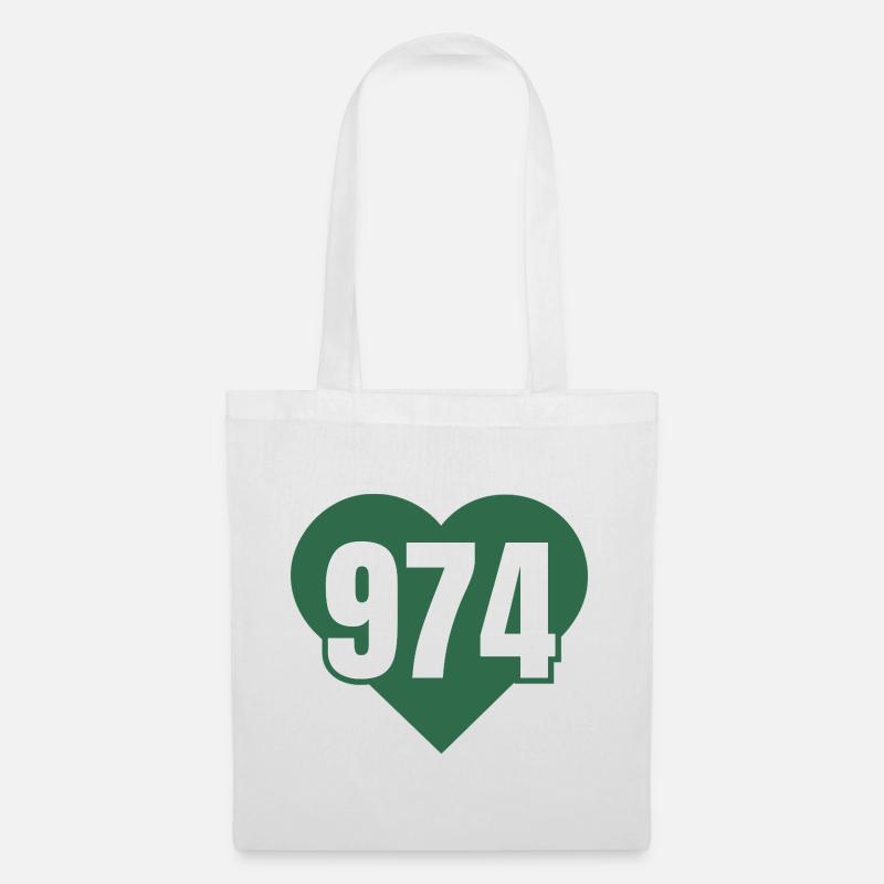 Heart 974 Code Green - Tote Bag - white