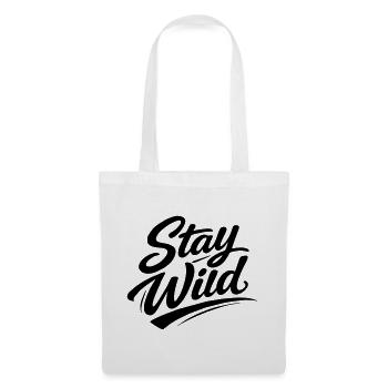 Restez en liberté - Sac en tissu - blanc - Devant