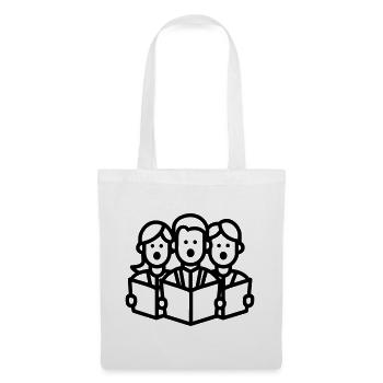 choir - Tote Bag - white - Front