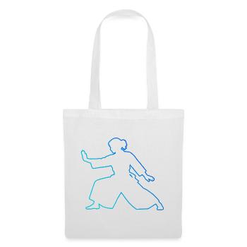 The Aikido masters and Aikido fit together - Tote Bag - white - Front