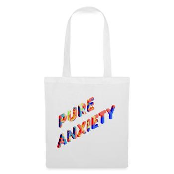 Punk Anxiety Neon Splash - Tote Bag - white - Front