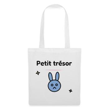 BEBE.PARENT. PARENTS. MAMAN. PAPA. FUTURE MAMAN - Sac en tissu - blanc - Devant