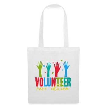 Volunteer Appreciation Rare Edition Volunteer - Stoffbeutel - Weiß - Vorne