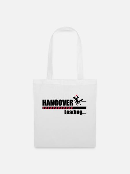 Hangover loading - Stoffbeutel - Weiß