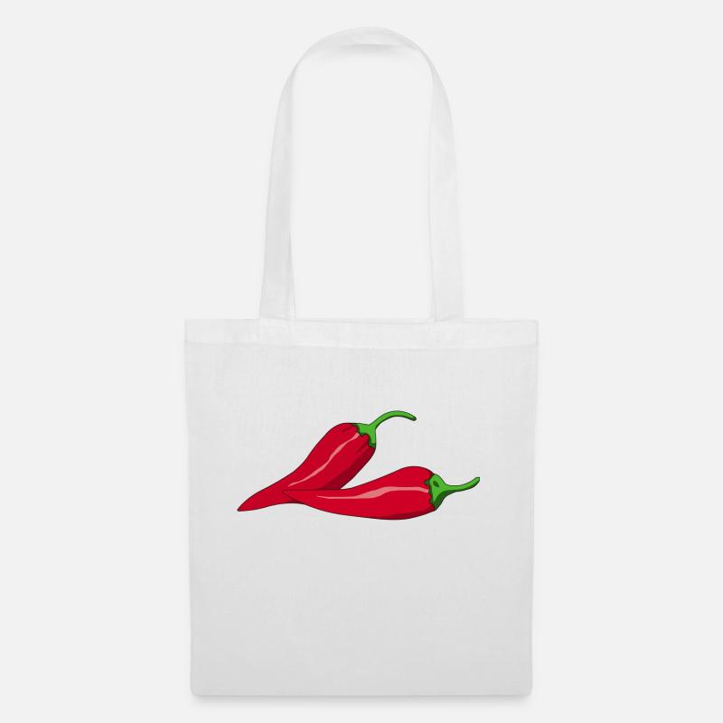 pepperoni - Tote Bag - white