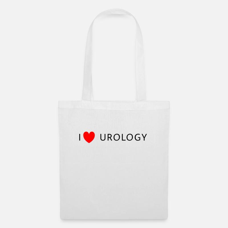 I love Urology. - Stoffbeutel - Weiß