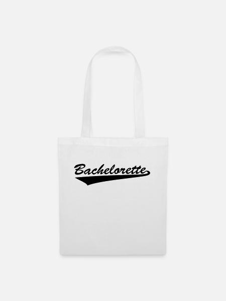 Bachelorette - Stoffbeutel - Weiß