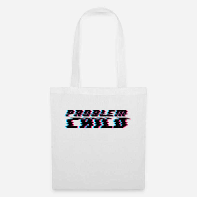 Problem Child (dunkel) - Stoffbeutel - Weiß