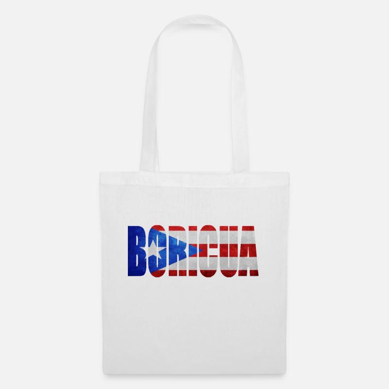 # BORICUA - Stoffbeutel - Weiß
