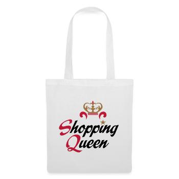 shopping_queen - Tote Bag - white - Front