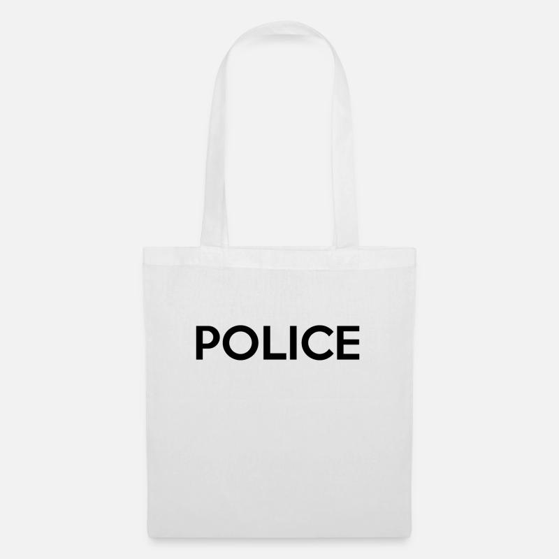 POLICE - Stoffbeutel - Weiß