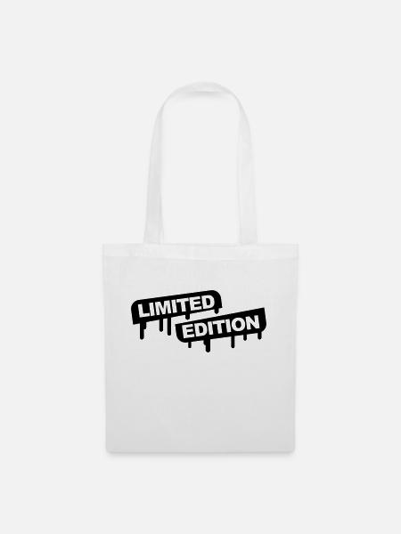 Limited Edition Graffiti Style - Stoffbeutel - Weiß