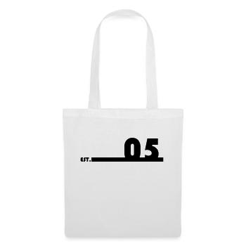 05_Black_Bauhaus93 - Stoffbeutel - Weiß - Vorne