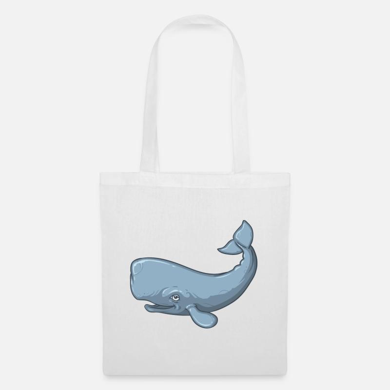 Sperm Whale - Stoffbeutel - Weiß