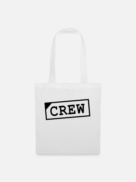 crew - Stoffbeutel - Weiß
