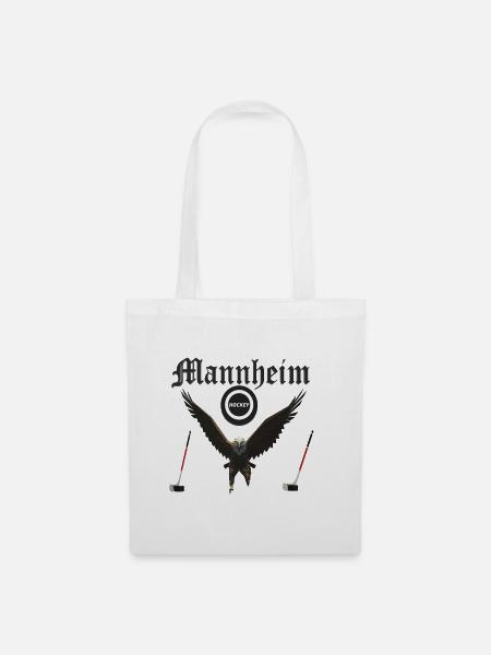 Mannheim Fan Design - Stoffbeutel - Weiß