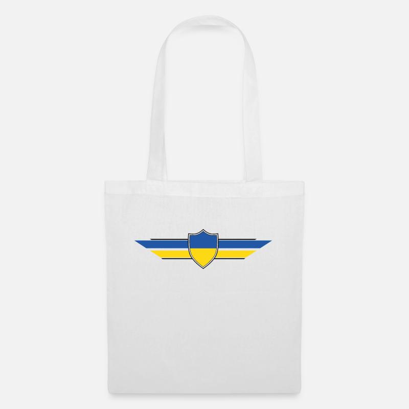 Ukraine Fan - Stoffbeutel - Weiß