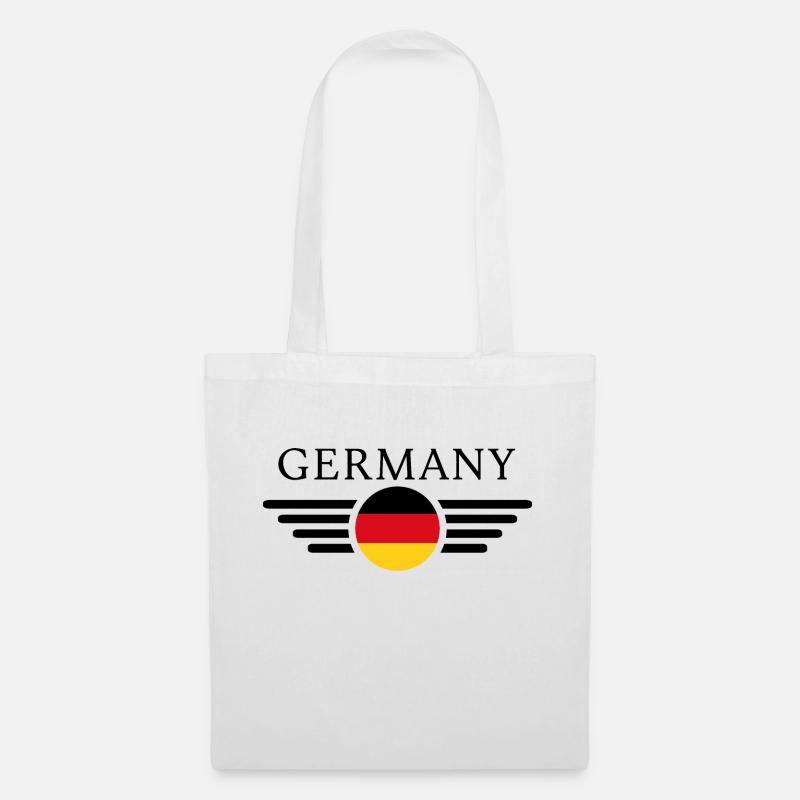 Deutschland - Stoffbeutel - Weiß