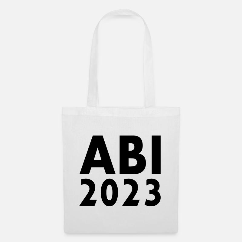 Abi 2023 - Stoffbeutel - Weiß