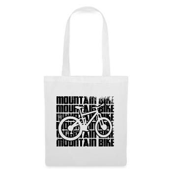 Mountain bike - Tote Bag - white - Front