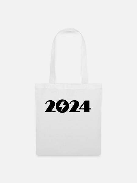 Elektriker 2024, Hochspannung 2024 - Stoffbeutel - Weiß