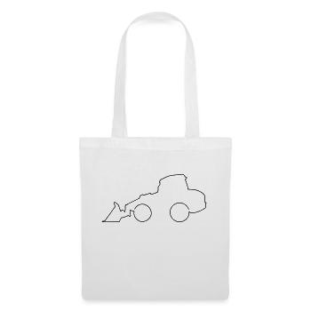 Wheel Loader Telescopic Shovel Kramer Farm Loader - Tote Bag - white - Front