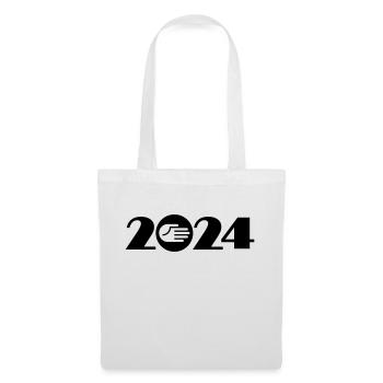 Hallo, Freundschaft 2024 - Stoffbeutel - Weiß - Vorne