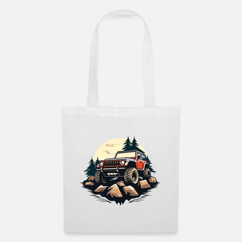Off Road_01 - Tote Bag - white