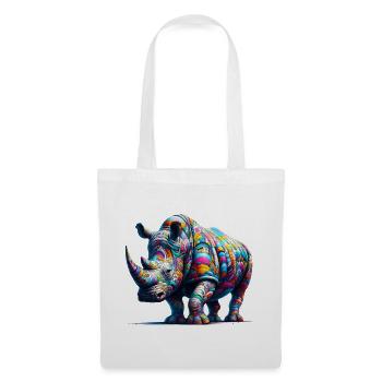 Rhinoceros - Tote Bag - white - Front