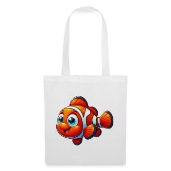 Clownfische - Stoffbeutel - Weiß - Vorne