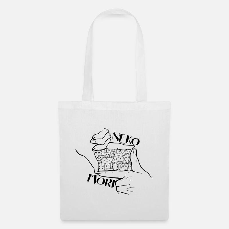NekoMori HandCats - Tote Bag - white