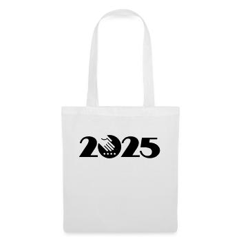 Agriculteur 2025, Jardinier 2025, Agriculteur 2025 - Sac en tissu - blanc - Devant