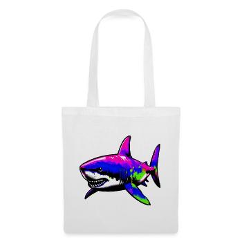 Shark - Tote Bag - white - Front