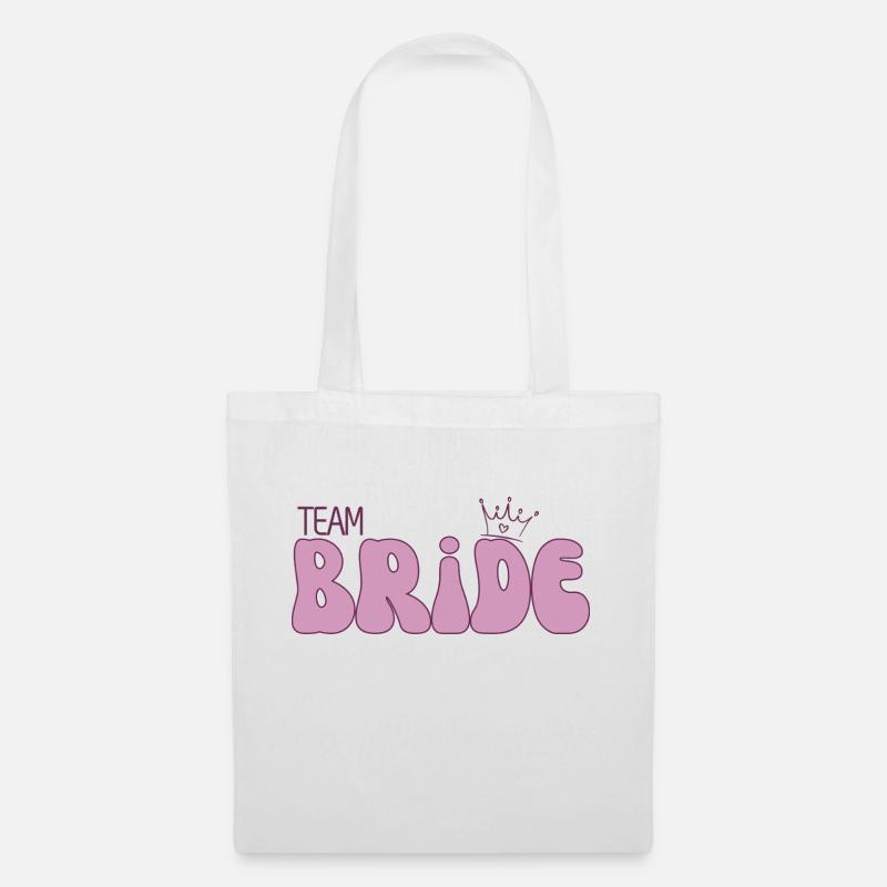 Équipe Bride - Sac en tissu - blanc