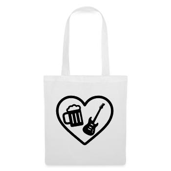 Heart Rock Beer - Tote Bag - white - Front