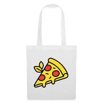 Pizza Piece Italy Food Pizzeria Foodie - Tote Bag - white - Front