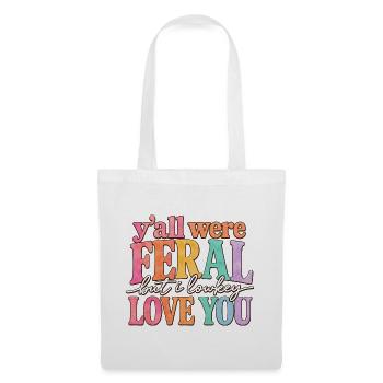 Lehrerin Spruch Humor Schule Geschenkidee - Stoffbeutel - Weiß - Vorne