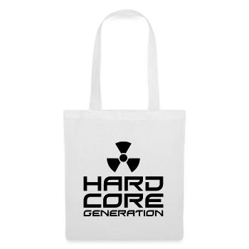 Hardcore Generation III Radio Active DE - Stoffbeutel - Weiß - Vorne