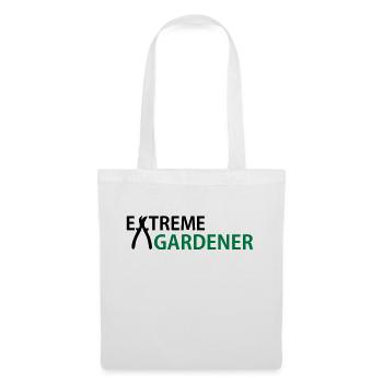 Jardin - Sac en tissu - blanc - Devant