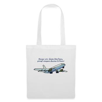 Traveling before dying - Tote Bag - white - Front