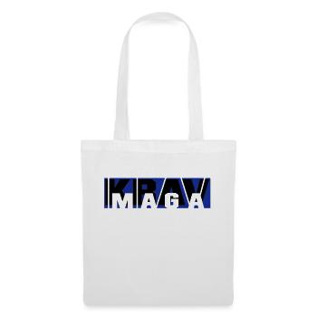 krav_maga_vec_2 de - Stoffbeutel - Weiß - Vorne