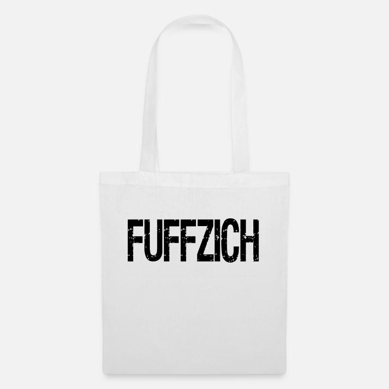 Geburtstag - Fuffzich - Stoffbeutel - Weiß