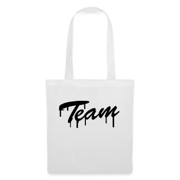 Team Graffiti - Sac en tissu - blanc - Devant