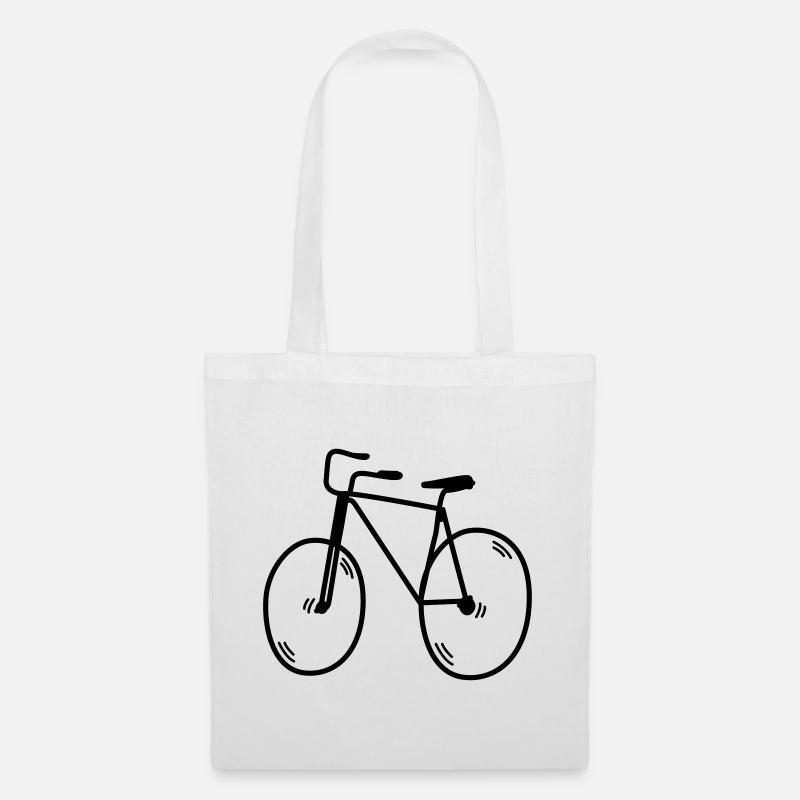 cycling - Tote Bag - white