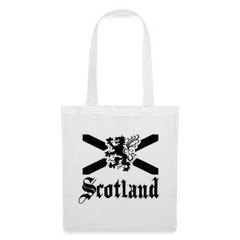ecosse - Sac en tissu - blanc - Devant