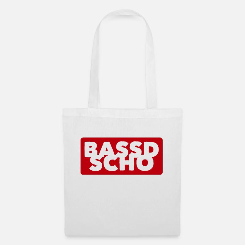 BASSD SCHO - Stoffbeutel - Weiß